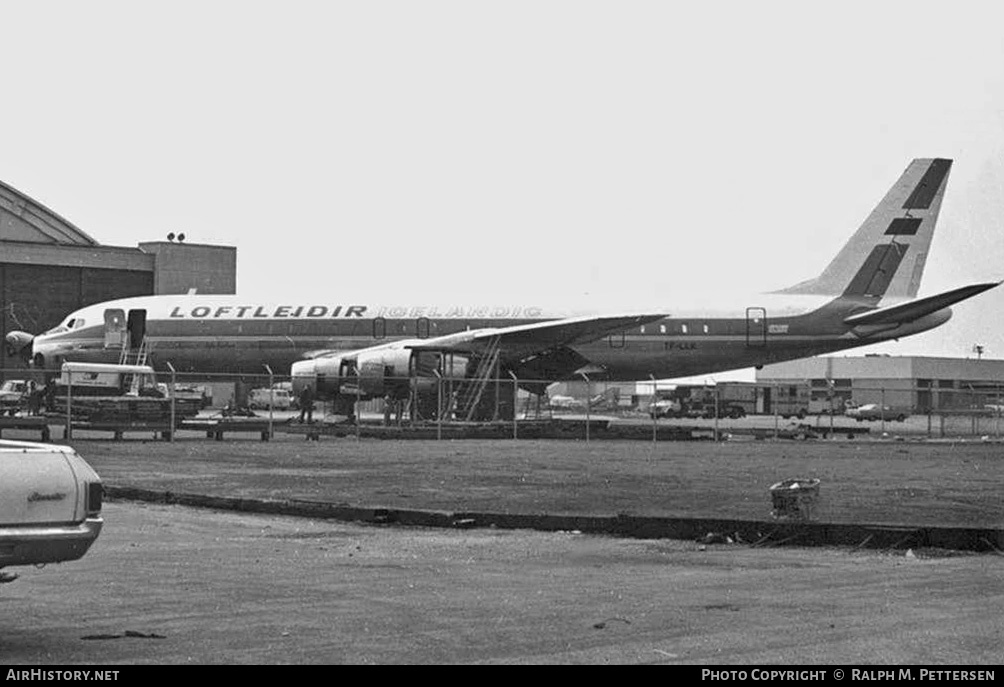 Aircraft Photo of TF-LLK | Douglas DC-8-55CF Jet Trader | Loftleidir - Icelandic Airlines | AirHistory.net #42286