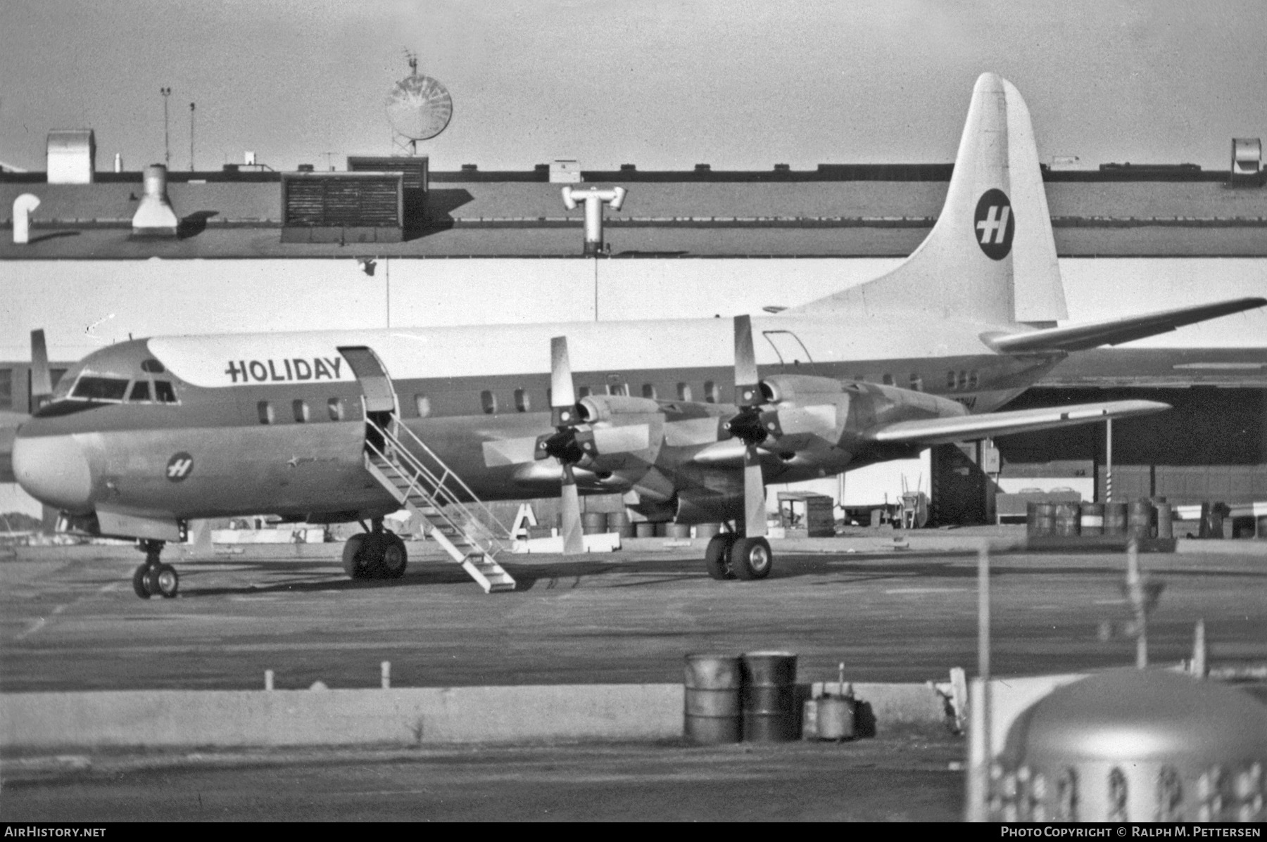 Aircraft Photo of N971HA | Lockheed L-188C Electra | Holiday Airlines | AirHistory.net #42287