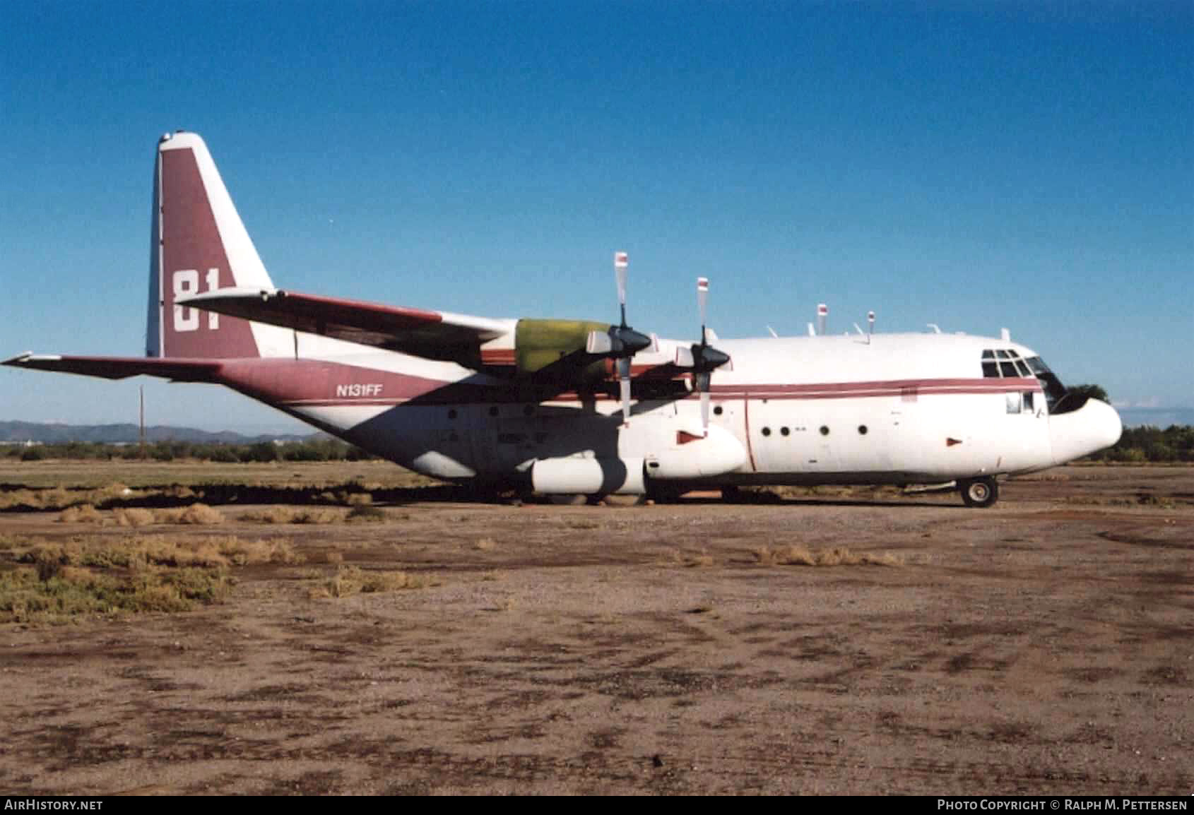 Aircraft Photo of N131FF | Lockheed C-130A Hercules (L-182) | International Air Response | AirHistory.net #42289