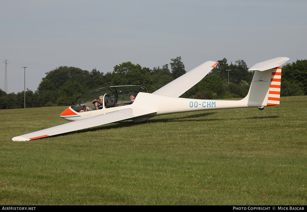 Aircraft Photo of OO-CHM | Grob G-103 Twin Astir II | AirHistory.net #42297