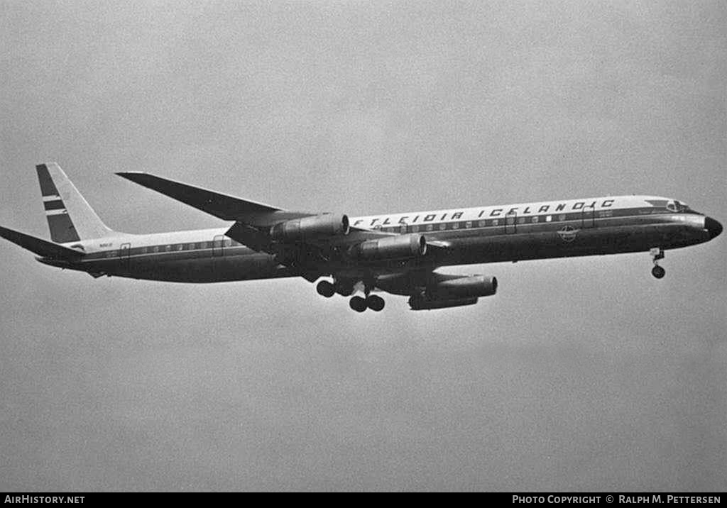 Aircraft Photo of N8631 | McDonnell Douglas DC-8-63CF | Loftleidir - Icelandic Airlines | AirHistory.net #42300