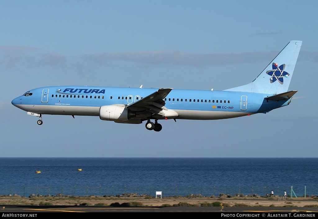 Aircraft Photo of EC-INP | Boeing 737-804 | Futura International Airways | AirHistory.net