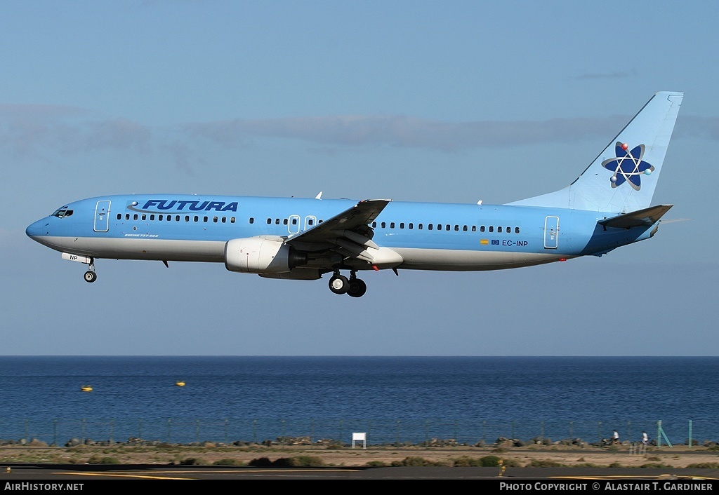 Aircraft Photo of EC-INP | Boeing 737-804 | Futura International Airways | AirHistory.net #42312