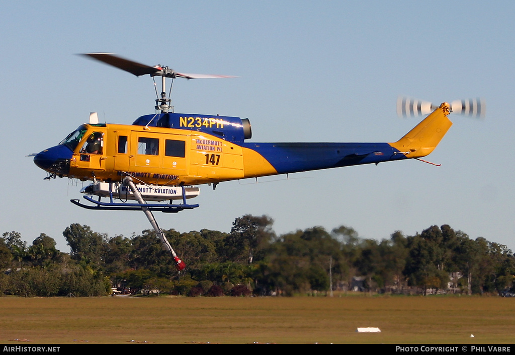 Aircraft Photo of N234PH | Bell 214B-1 Biglifter | McDermott Aviation | AirHistory.net #42324