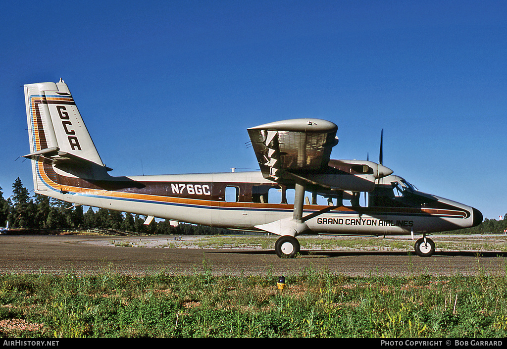 Aircraft Photo of N76GC | De Havilland Canada DHC-6-300 VistaLiner | Grand Canyon Airlines | AirHistory.net #42345