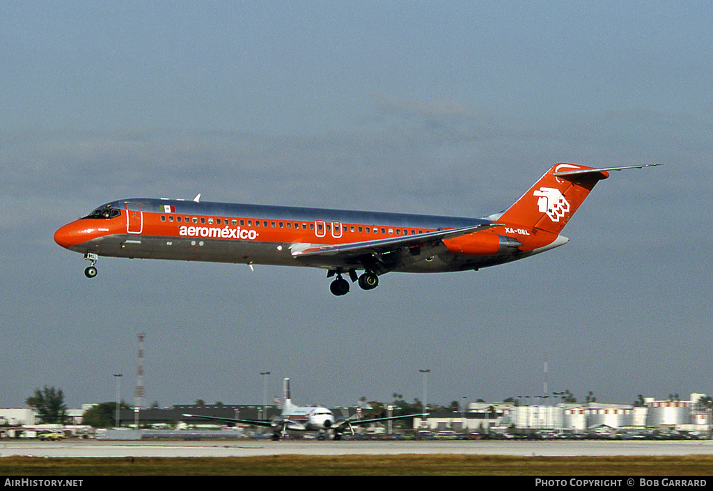 Aircraft Photo of XA-DEL | McDonnell Douglas DC-9-32 | AeroMéxico | AirHistory.net #42360