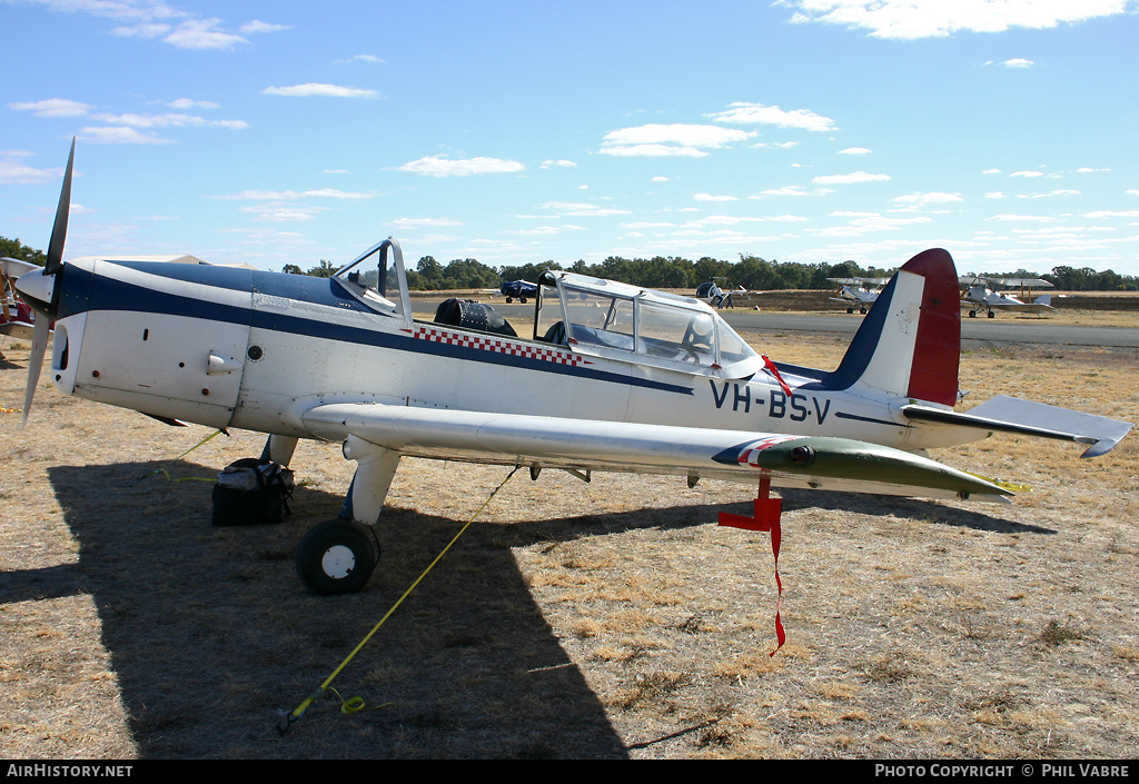 Aircraft Photo of VH-BSV | De Havilland DHC-1 Chipmunk Mk22 | AirHistory.net #42366