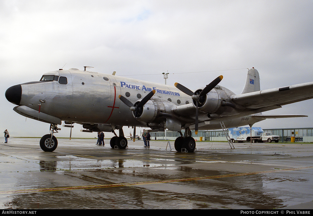 Aircraft Photo of VH-PAF | Douglas C-54E Skymaster | Pacific Air Freighters | AirHistory.net #42371