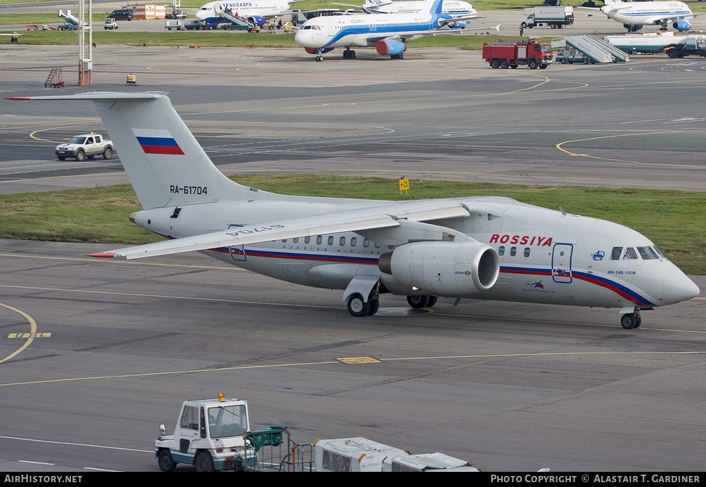Aircraft Photo of RA-61704 | Antonov An-148-100B | Rossiya - Special Flight Detachment | AirHistory.net #42389
