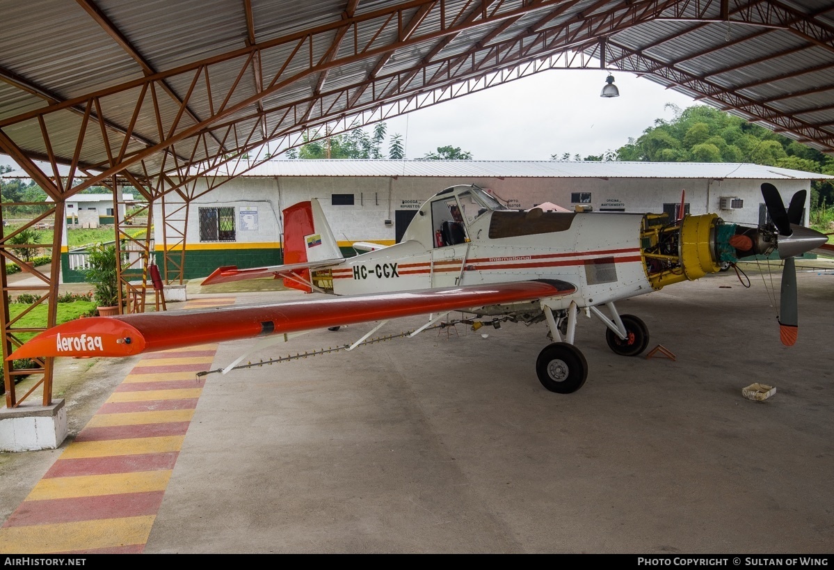 Aircraft Photo of HC-CGX | Ayres S2R-T34 Turbo Thrush | Aerofaq | AirHistory.net