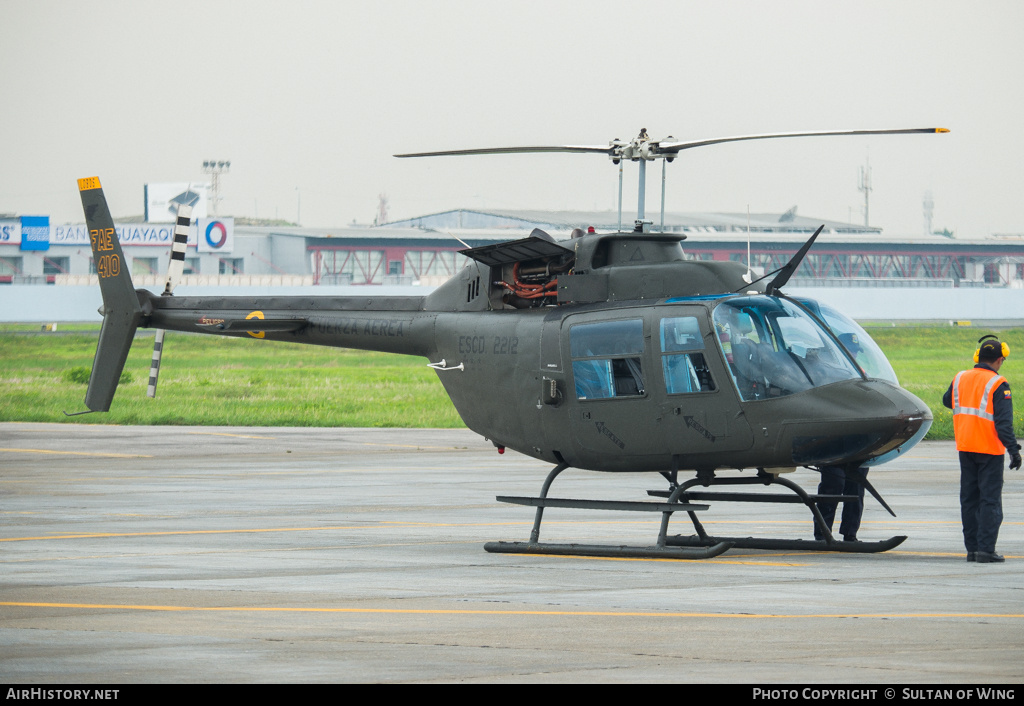 Aircraft Photo of FAE-410 | Bell TH-57A SeaRanger (206A-1) | Ecuador - Air Force | AirHistory.net #42407