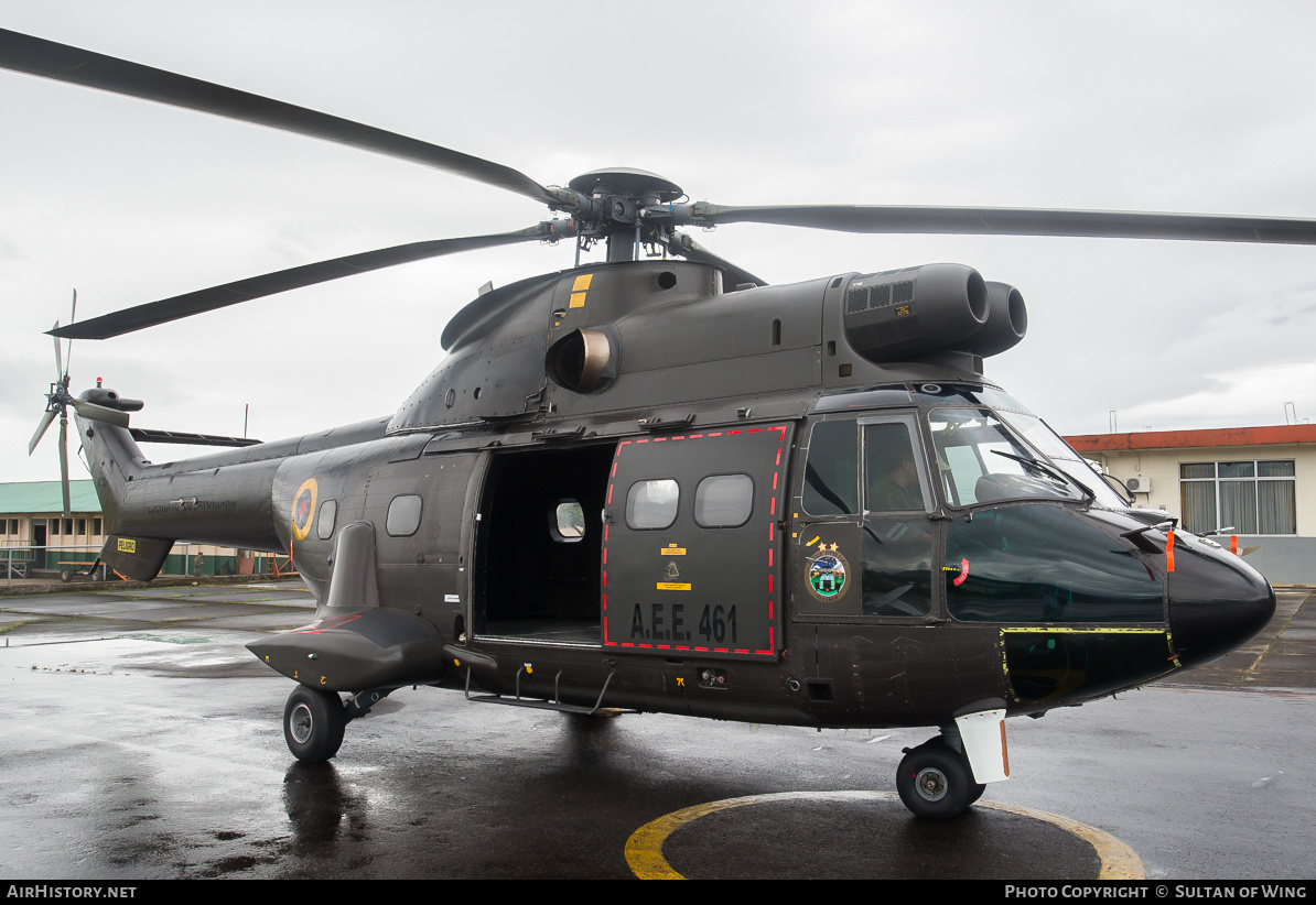 Aircraft Photo of AEE-461 | Aerospatiale AS-332M1 Super Puma | Ecuador - Army | AirHistory.net #42411