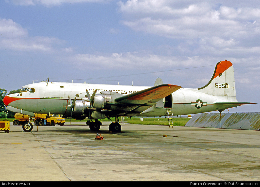 Aircraft Photo of 56501 | Douglas C-54Q Skymaster | USA - Navy | AirHistory.net #42415