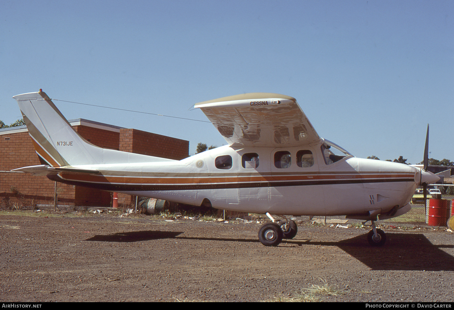 Aircraft Photo of N731JE | Cessna P210N Pressurized Centurion | AirHistory.net #42416