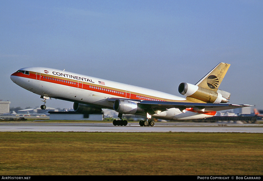 Aircraft Photo of N68048 | McDonnell Douglas DC-10-10 | Continental Airlines | AirHistory.net #42438