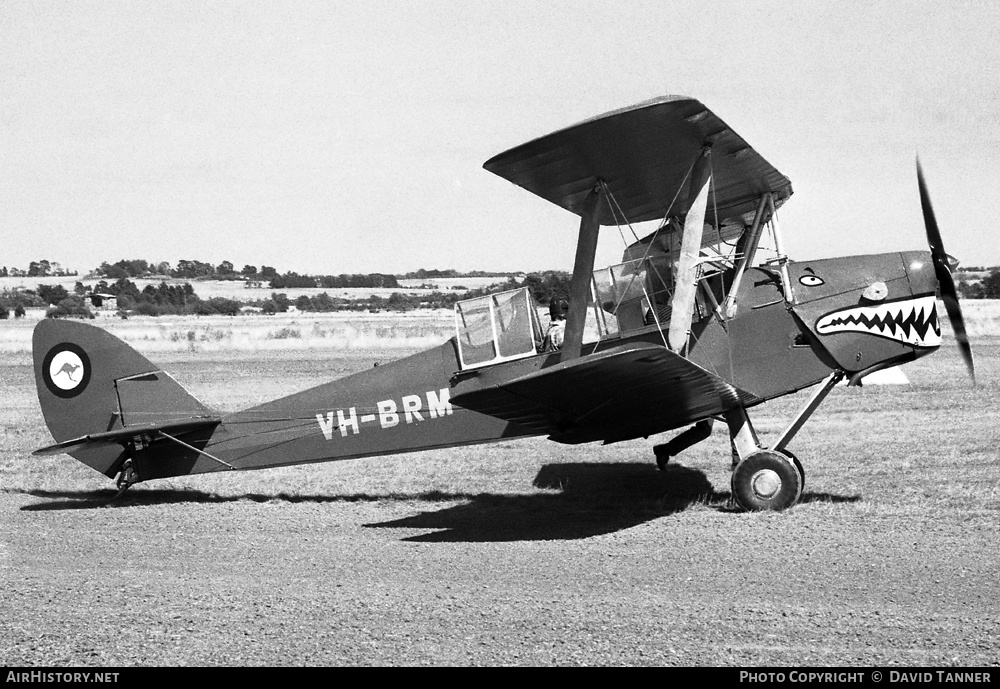 Aircraft Photo of VH-BRM | De Havilland D.H. 82A Tiger Moth | AirHistory.net #42441