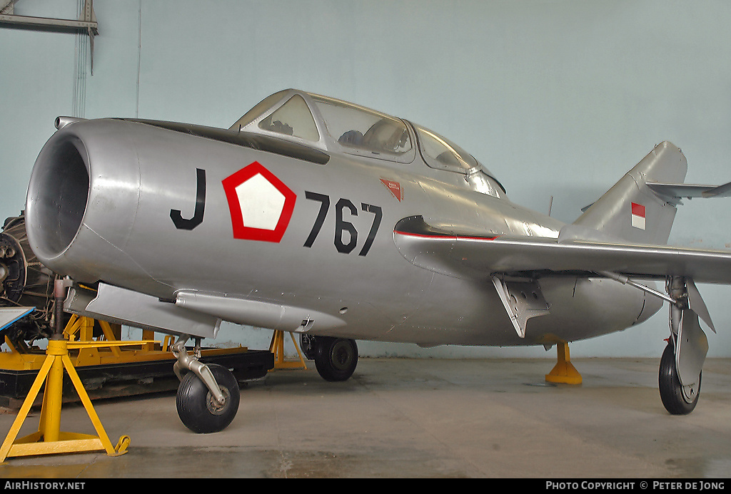 Aircraft Photo of J-767 | Aero CS-102 (MiG-15UTI) | Indonesia - Air Force | AirHistory.net #42450