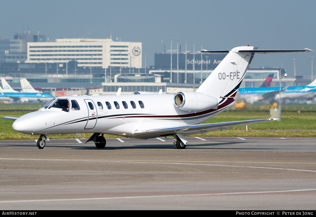 Aircraft Photo of OO-FPE | Cessna 525B CitationJet CJ3 | AirHistory.net #42476