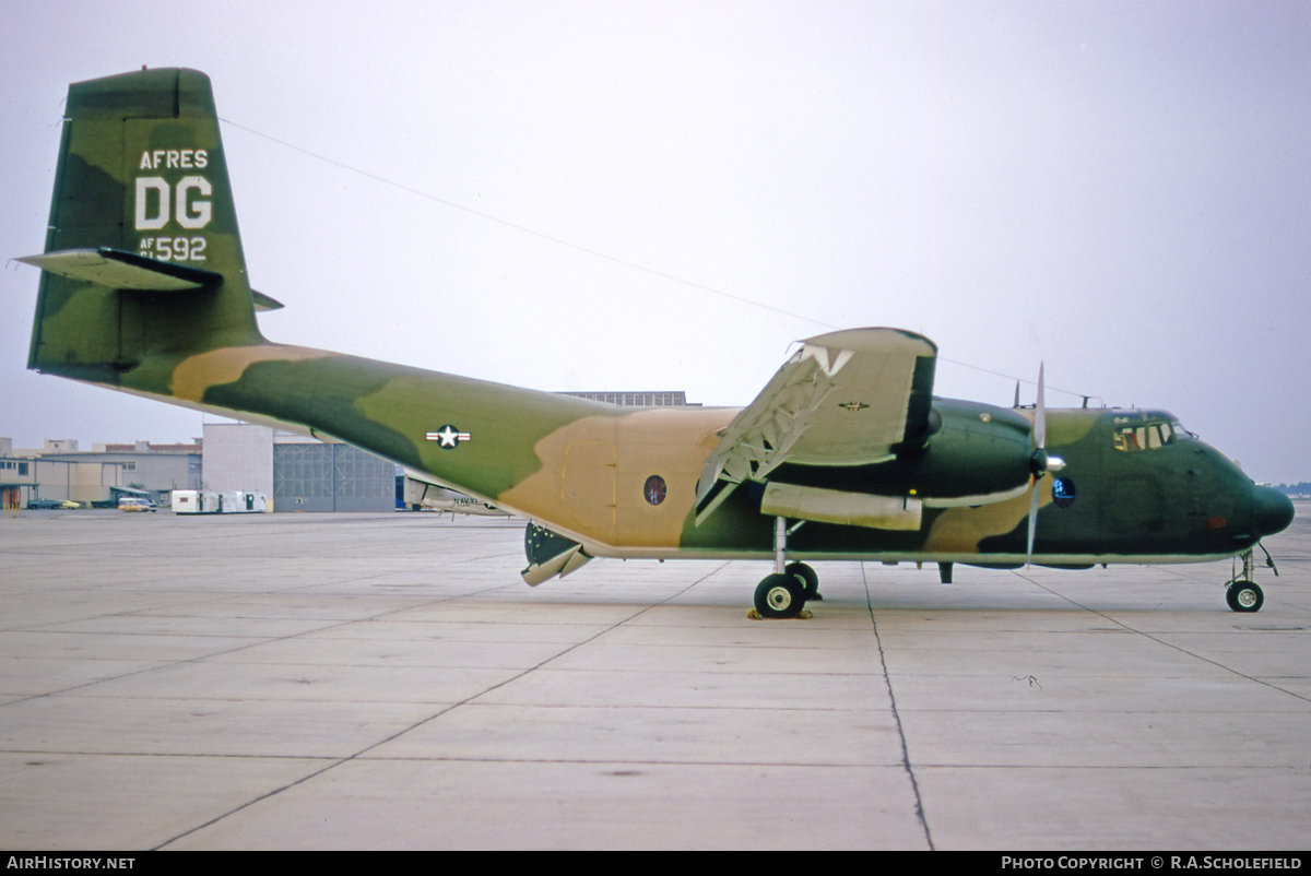 Aircraft Photo of 61-2592 / AF61-592 | De Havilland Canada C-7A Caribou | USA - Air Force | AirHistory.net #42481