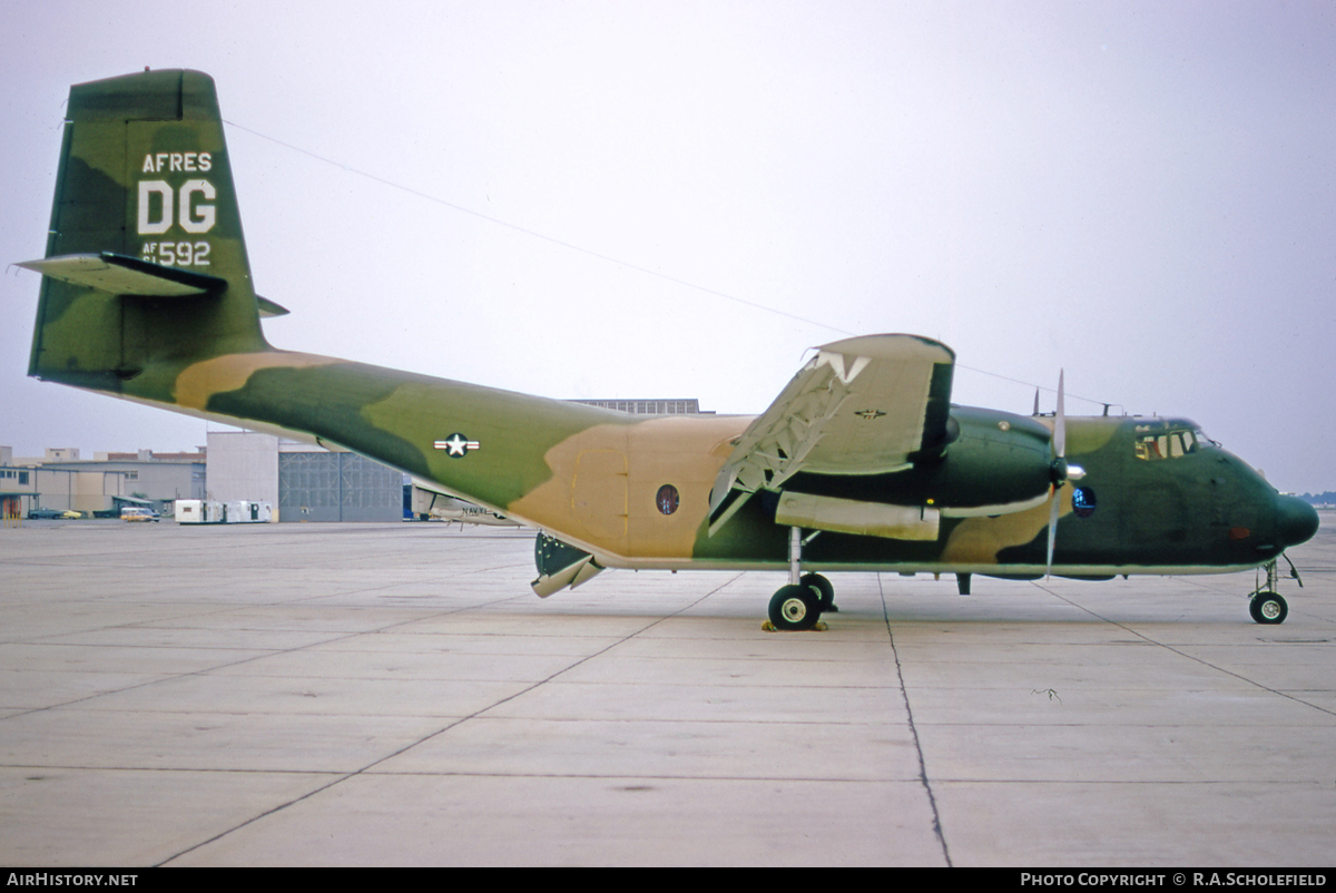 Aircraft Photo of 61-2592 / AF61-592 | De Havilland Canada C-7A Caribou | USA - Air Force | AirHistory.net