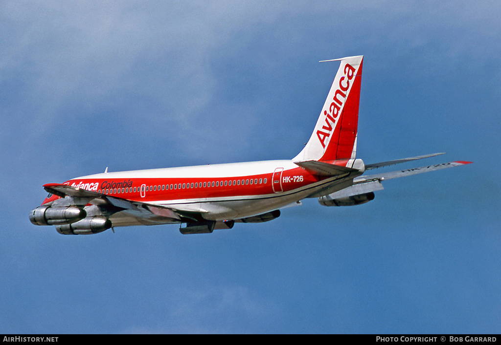 Aircraft Photo of HK-726 | Boeing 720-059B | Avianca | AirHistory.net #42485