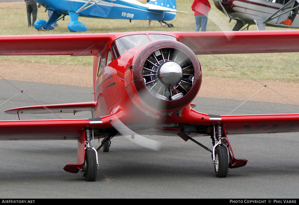 Aircraft Photo of VH-FNS | Beech D17S | AirHistory.net #42492