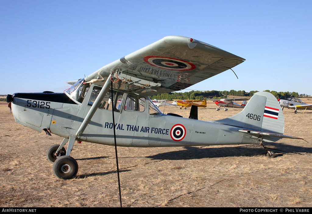 Aircraft Photo of VH-LRE / 53125 | Cessna O-1A Bird Dog | Thailand - Air Force | AirHistory.net #42529