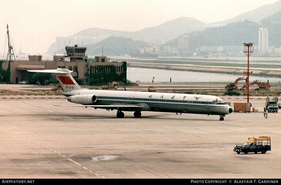 Aircraft Photo of B-2101 | McDonnell Douglas MD-82 (DC-9-82) | CAAC - Civil Aviation Administration of China | AirHistory.net #42531