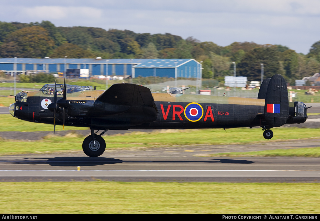 Aircraft Photo of C-GVRA / KB726 | Avro 683 Lancaster B10 | Canadian Warplane Heritage | UK - Air Force | AirHistory.net #42533