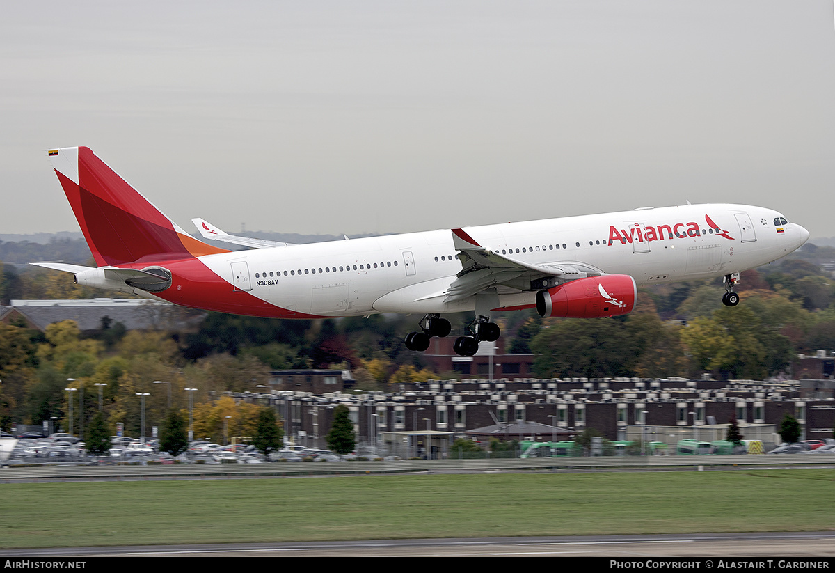 Aircraft Photo of N968AV | Airbus A330-243 | Avianca | AirHistory.net #42538