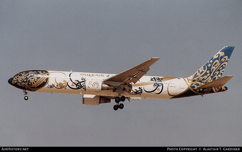 Aircraft Photo of A4O-GJ | Boeing 767-3P6/ER | Gulf Air | AirHistory.net #42549