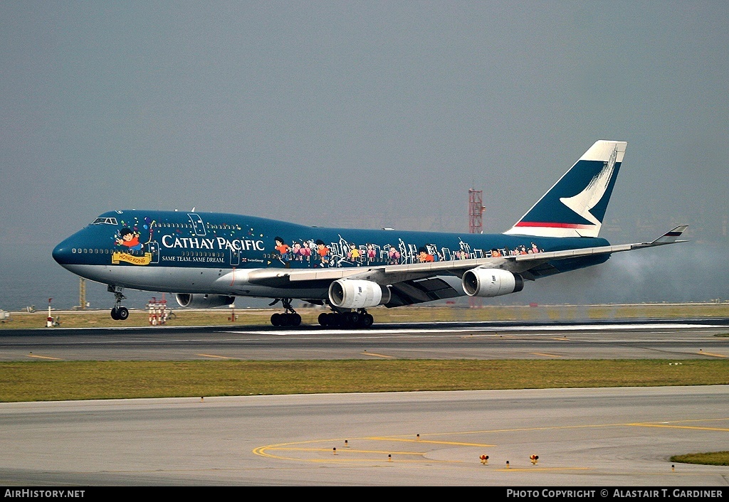 Aircraft Photo of B-HOX | Boeing 747-467 | Cathay Pacific Airways | AirHistory.net #42557