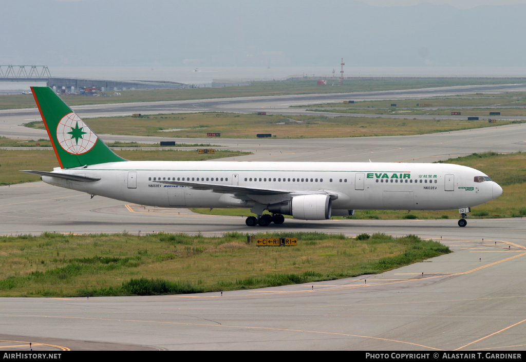 Aircraft Photo of N602EV | Boeing 767-3T7/ER | EVA Air | AirHistory.net #42570