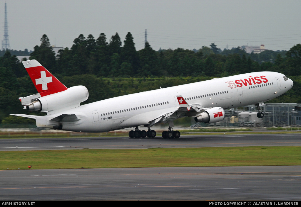 Aircraft Photo of HB-IWO | McDonnell Douglas MD-11 | Swiss International Air Lines | AirHistory.net #42571
