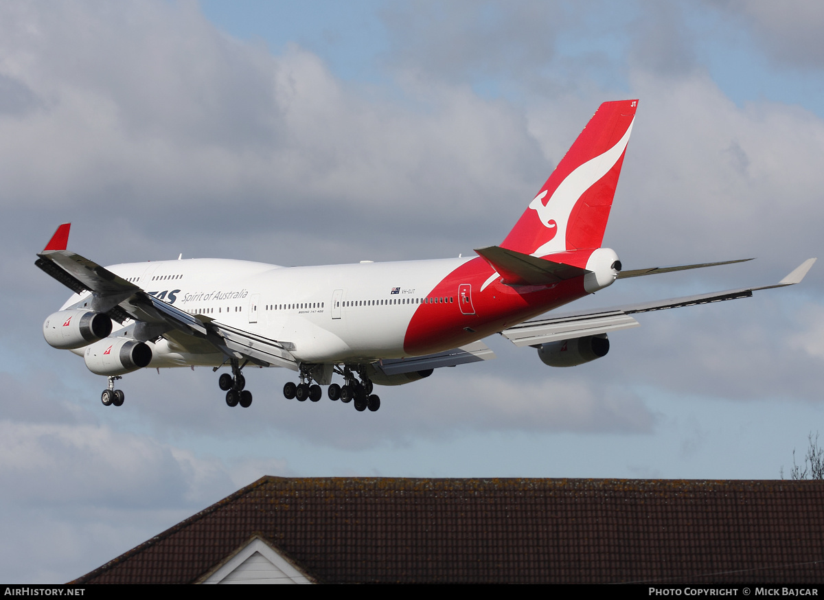 Aircraft Photo of VH-OJT | Boeing 747-438 | Qantas | AirHistory.net #42572