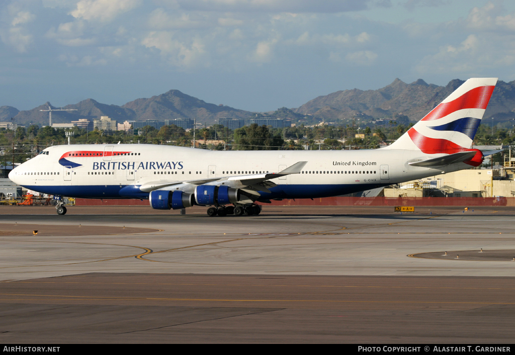 Aircraft Photo of G-CIVX | Boeing 747-436 | British Airways | AirHistory.net #42591