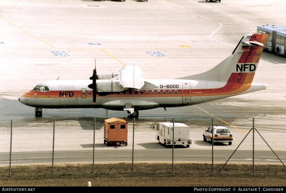 Aircraft Photo of D-BDDD | ATR ATR-42-300 | NFD - Nürnberger Flugdienst | AirHistory.net #42602