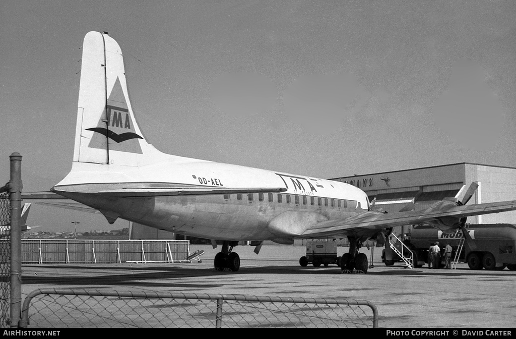 Aircraft Photo of OD-AEL | Douglas DC-6B(F) | TMA of Lebanon - Trans Mediterranean Airways | AirHistory.net #42622