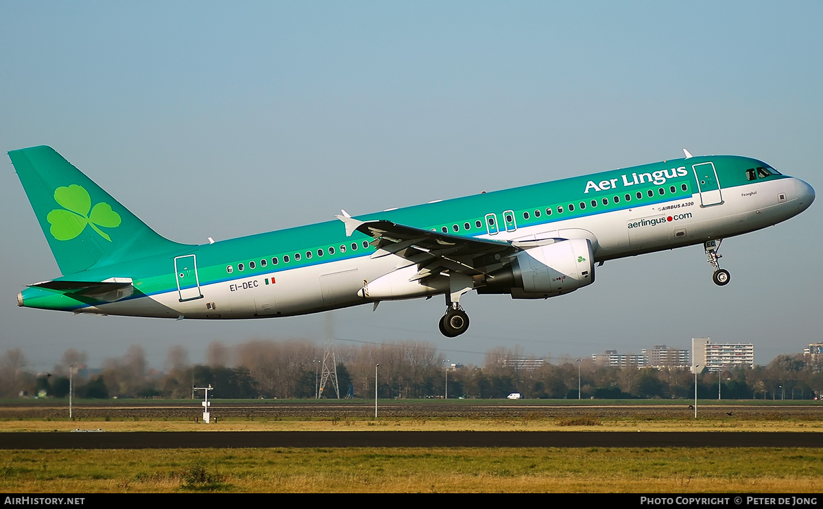 Aircraft Photo of EI-DEC | Airbus A320-214 | Aer Lingus | AirHistory.net #42623