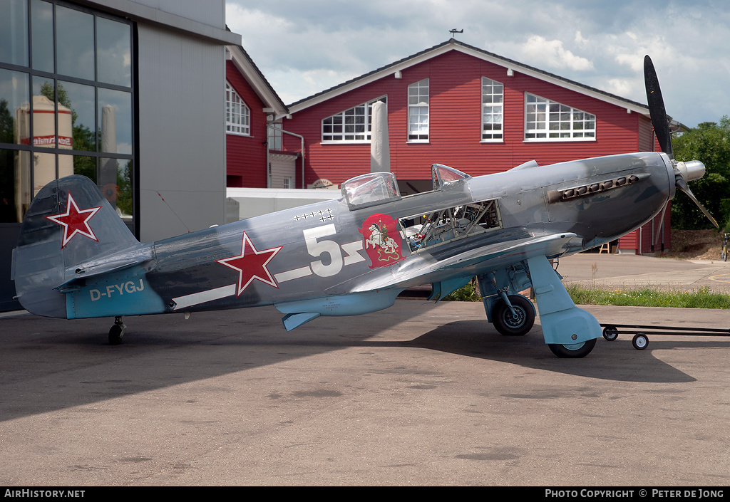 Aircraft Photo of D-FYGJ | Yakovlev Yak-3M | Soviet Union - Air Force | AirHistory.net #42624