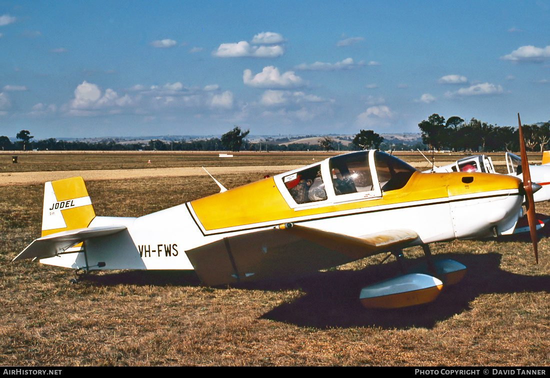 Aircraft Photo of VH-FWS | Jodel D-11 | AirHistory.net #42636