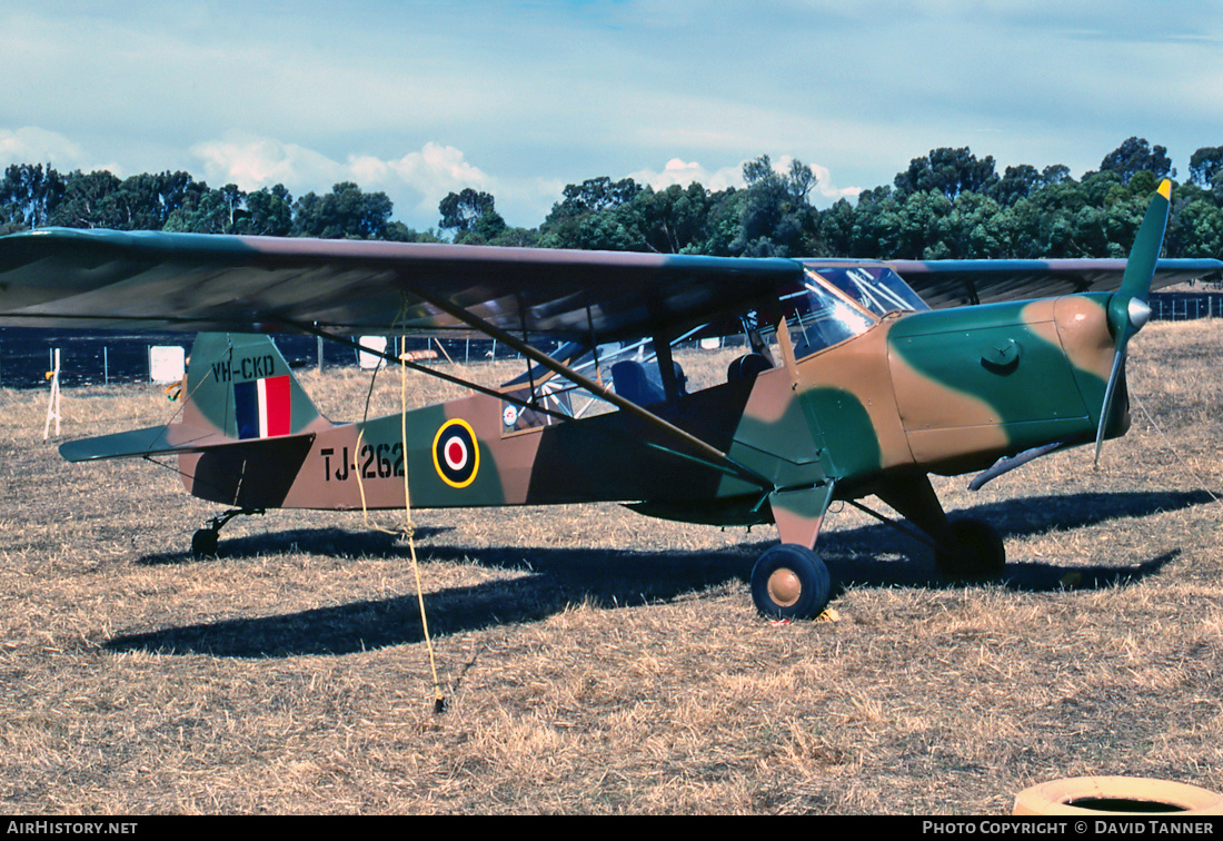 Aircraft Photo of VH-CKD / TJ262 | Taylorcraft J Auster Mk5D | UK - Air Force | AirHistory.net #42637