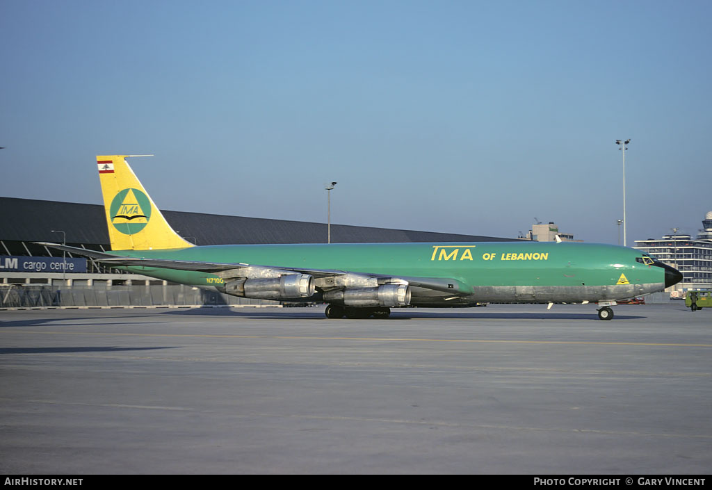 Aircraft Photo of N7100 | Boeing 707-327C | TMA of Lebanon - Trans Mediterranean Airways | AirHistory.net #42653