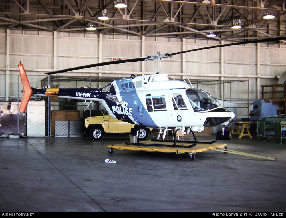 Aircraft Photo of VH-PHX | Bell 206B JetRanger II | NSW Police | AirHistory.net #42655