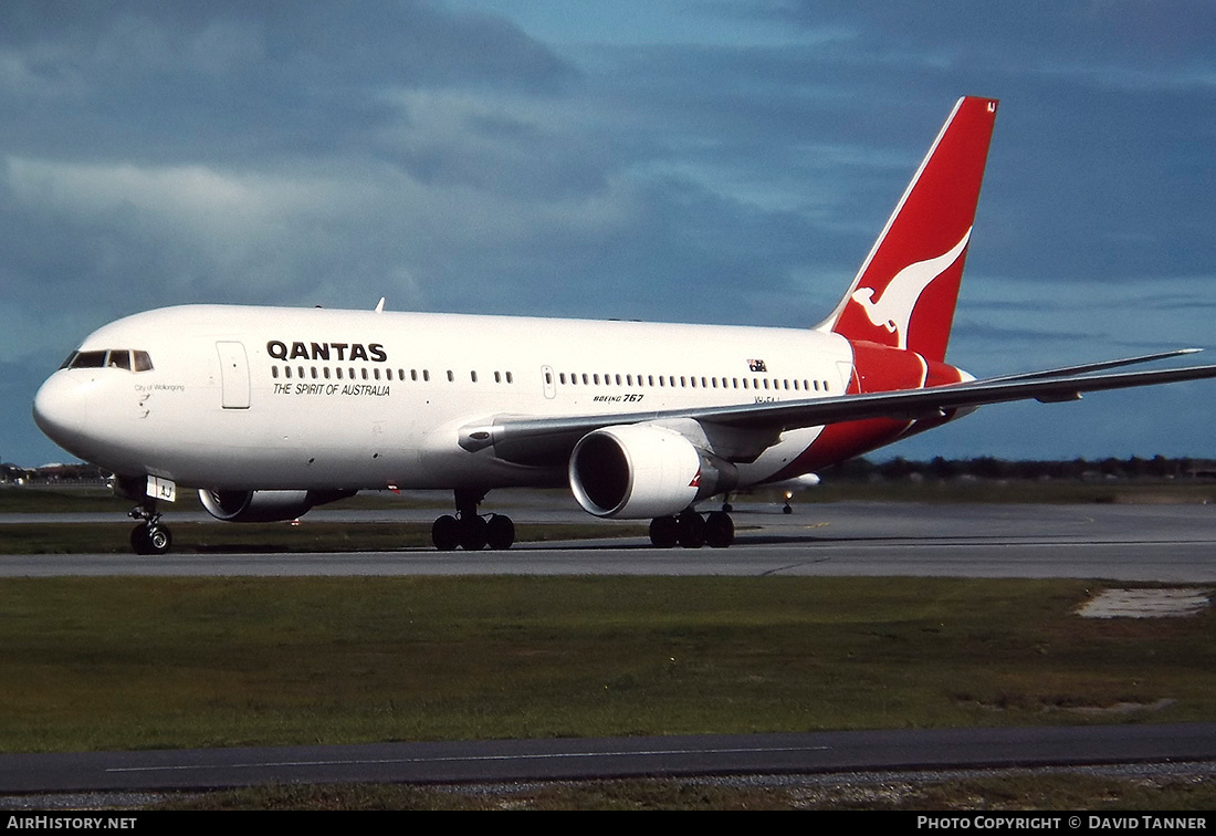Aircraft Photo of VH-EAJ | Boeing 767-238/ER | Qantas | AirHistory.net #42666