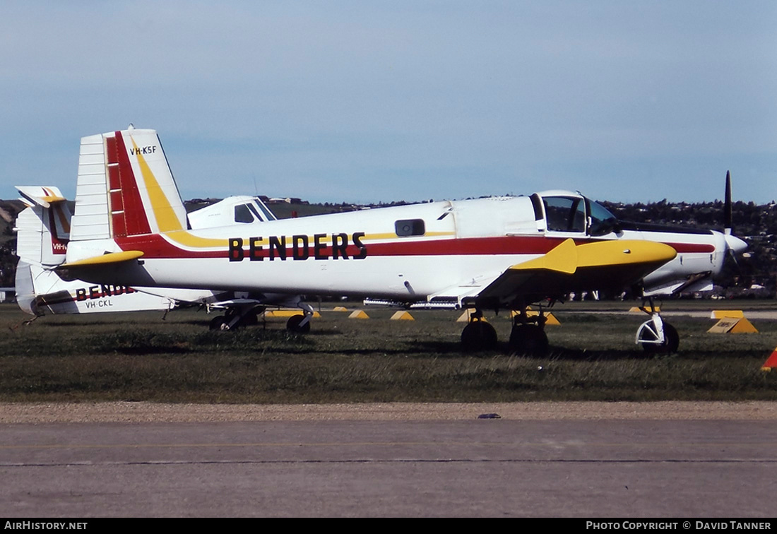 Aircraft Photo of VH-KSF | Fletcher FU-24-950 | Benders Spreading Service | AirHistory.net #42667