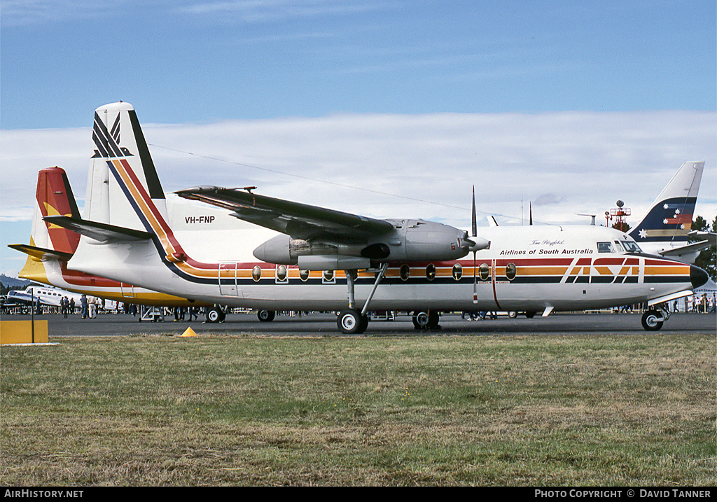 Aircraft Photo of VH-FNP | Fokker F27-200 Friendship | Airlines of South Australia - ASA | AirHistory.net #42685