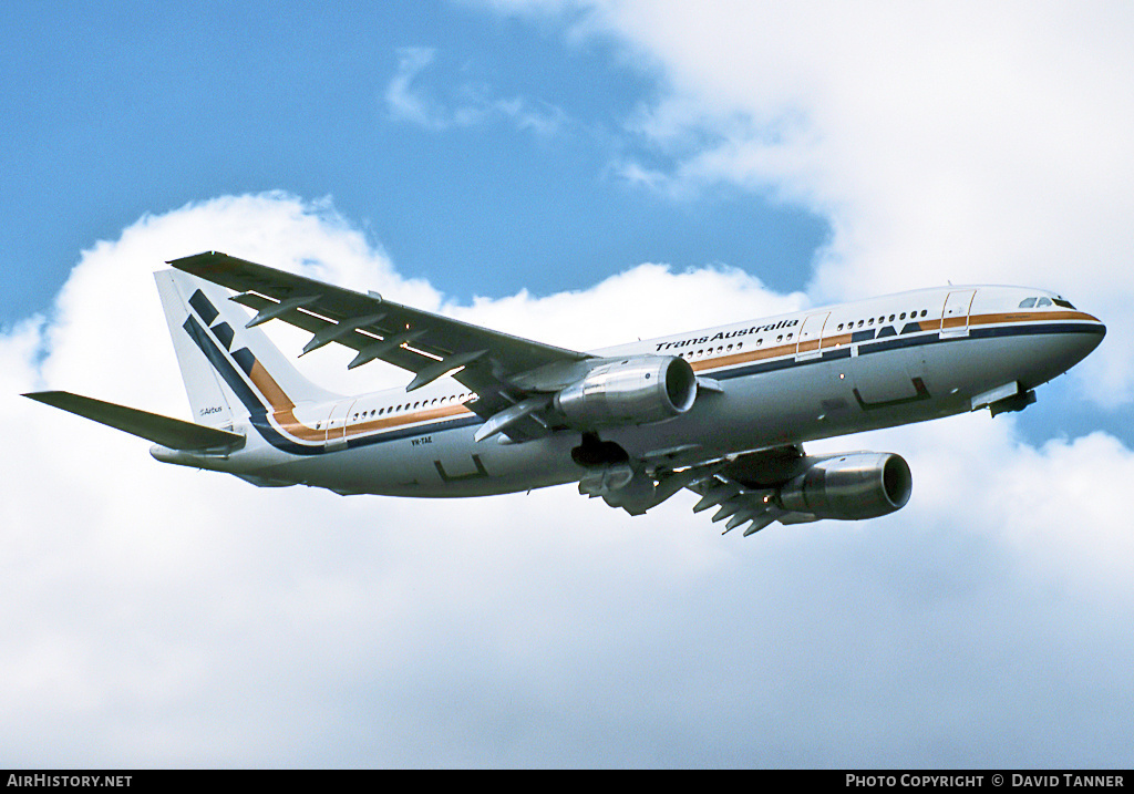 Aircraft Photo of VH-TAE | Airbus A300B4-203 | Trans-Australia Airlines - TAA | AirHistory.net #42688