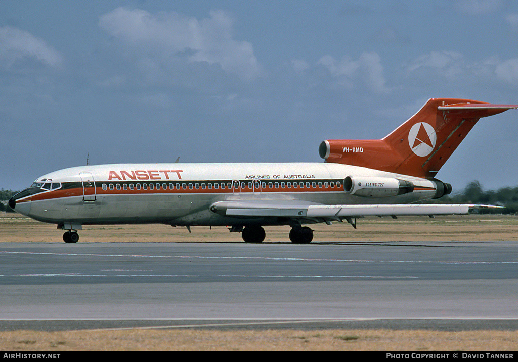 Aircraft Photo of VH-RMD | Boeing 727-77 | Ansett Airlines of Australia | AirHistory.net #42689