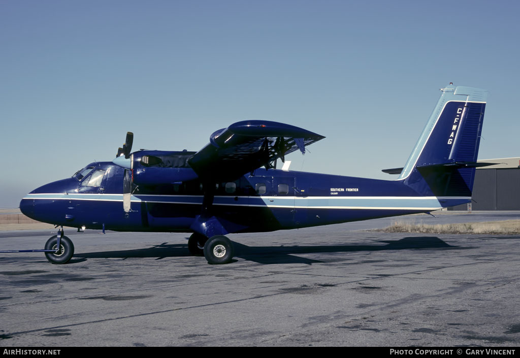 Aircraft Photo of C-FWAG | De Havilland Canada DHC-6-300 Twin Otter | Southern Frontier | AirHistory.net #42691